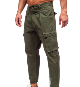 Custom Logo Casual Multi 6-Pockets Straight Leg <b>Work</b> Wear Street Wear Relaxed Fit <b>Cargo</b> Hiking <b>Pants</b> for Men's <b>Cargo</b> <b>Pants</b> - Product Image 5