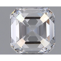 Diamantes Sueltos Pulidos de Laboratorio con Certificación IGI de Excellent Corporation, Corte Esmeralda Cuadrado, 1.54CT, Color D, Claridad VS1, Cultivados por CVD/HPHT, Color India