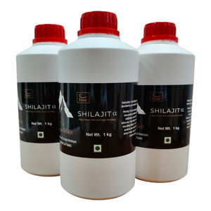 Resina de Shilajit Silvestre con Ácido Fúlvico Rico y Más de 85 Minerales, 98% Extraída con Solvente, Grado Alimenticio, 1 kg, de la India - Product Image 4