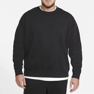 เสื้อสเวตเชิ้ตผู้ชายลดราคา คุณภาพดีที่สุด สไตล์ใหม่ เสื้อสเวตเชิ้ตผู้ชาย ผ้าฝ้าย 100% เสื้อแฟชั่นสั่งทำได้ สีดำ - Product Image 4