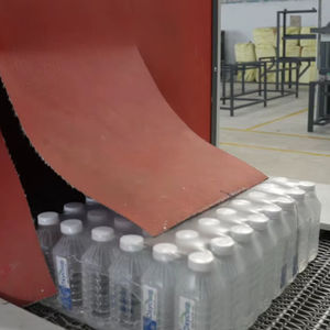 Máquina Envolvedora Automática de Alta Eficiencia de 60 BPM, Sistema Eléctrico de Empaquetado de Cartones para Botellas, Paquetes y Cajas AIM - Product Image 1