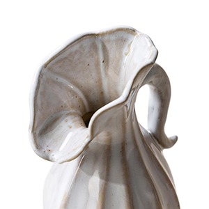 Vase en porcelaine minimaliste blanc mat, décoration de table, 8-16 pouces, design exquis et durable - Product Image 3