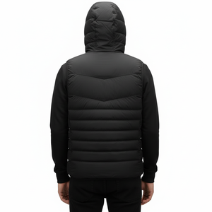 Gilet matelassé sans manches pour homme, élégant, respirant, chaud, idéal pour les aventures en plein air, le travail, les voyages, le confort hivernal quotidien, OEM - Product Image 2