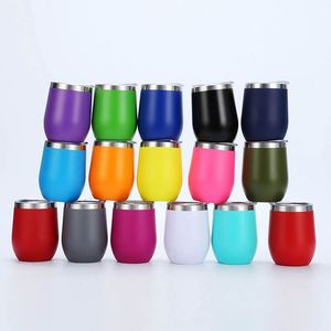 Vasos Térmicos de Acero Inoxidable sin Tallo de 12 oz con Logotipo Personalizado, Tazas de Viaje de Doble Pared con Aislamiento al Vacío, Vasos para Vino para Grabado Láser - Product Image 2