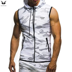 Hecho en Pakistán, cómodo, nuevo diseño, ropa al por mayor para hombres y niños, sudaderas sin mangas con cremallera. - Product Image 5