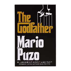 Le Père Noël de l'auteur Mario Puzo, livre broché personnalisé avec couverture souple - Product Image 1