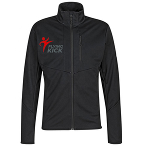 Veste Softshell en toile pour homme avec col montant et fermeture éclair, imperméable, coupe-vent, légère, élégante, pour la randonnée hivernale - Product Image 1