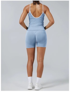 Venta Directa de Fábrica: Conjunto Deportivo de 2 Piezas para Mujer, Yoga, Cintura Media Elástica, Secado Rápido, Ecológico, Spandex/Nylon - Product Image 5