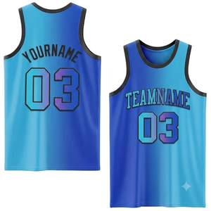 Camiseta de baloncesto sublimable personalizada del fabricante, camiseta deportiva transpirable, ropa deportiva para entrenamiento atlético, uniforme de equipo, ropa deportiva para torneos. - Product Image 1