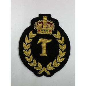 Badges et écussons faits main, service OEM, broderie à la main tendance en fil de métal, pour uniforme - Product Image 5