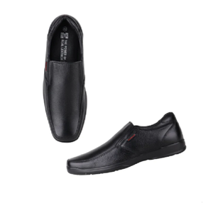 Zapatos de Vestir Negros Ejecutivos para Hombre, Calzado de Oficina Refinado, Diseño Clásico con Cordones, Elegante Ropa Formal - Product Image 2