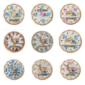 ที่รองแก้วหวายธรรมชาติจากโรงงานเวียดนามและแม่ของถาดรองแก้วมุก - Product Image 2