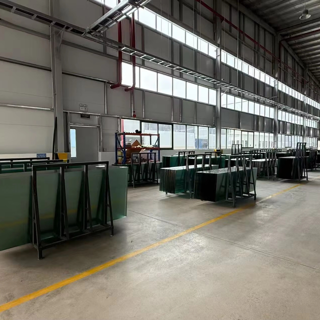 High Quality Customer Size Safety Tempered Glass 6mm 8mm Toughened Architectural Glass Price Per M2