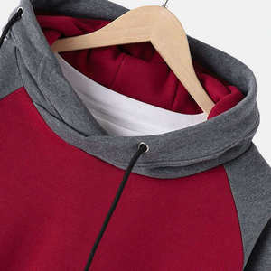 Hoodies pour hommes sur mesure, respirants, vente en gros, vêtements décontractés, en molleton de coton surdimensionné, style streetwear, à épaules tombantes - Product Image 3