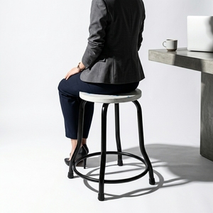 Recycled <b>Plastic</b> Foldable Stackable Modern Living Room <b>Stool</b>-Eco-Friendly Durable Home Furniture - Product Image 2