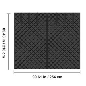 Kit de Aislamiento Magnético para Puerta de Garaje de Invierno, 8x7 Pies, Tela Oxford 300D, Cortina Térmica para Garajes - Product Image 6