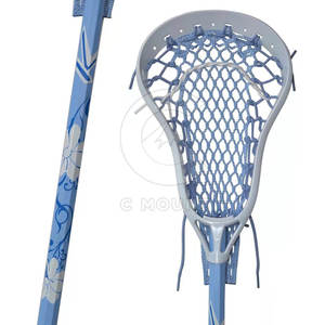 Bâtons de lacrosse durables, tête renforcée, poignée confortable pour les séances d'entraînement, équipement sportif - Product Image 6