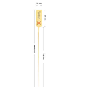 Hot Sale on Secure Strap Industrial Plastic Security Seal Adjustable Locking Seal for <b>Cargo</b> Transportation and Storage for Sale - Product Image 2