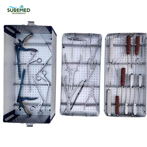 Juego de Instrumentos Quirúrgicos Ortopédicos para Cirugía de Columna Lumbar, Acero Inoxidable de Grado Quirúrgico, Certificado CE, Autoclavable - Product Image 1