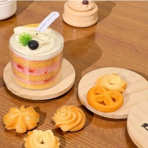 Posavasos cuadrado de madera natural de nuevo diseño, posavasos de madera para decoración del hogar, posavasos ecológico de madera maciza natural. - Product Image 2