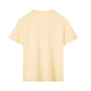 Camiseta Clásica de Cuello en V para Mujer, de Algodón Orgánico Suave, Corte Regular, Ligera, Blanca Lisa para Uso Diario - Product Image 6