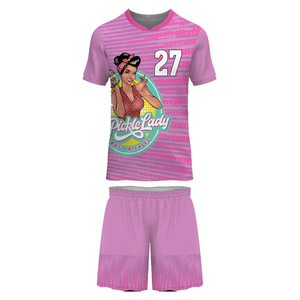 Ropa Deportiva Personalizada para Mujer con Logotipo, Nuevo Diseño Estampado, Conjunto para Golf, Tenis, Pickleball y Running con Estilo Único, Uniformes Personalizables - Product Image 4