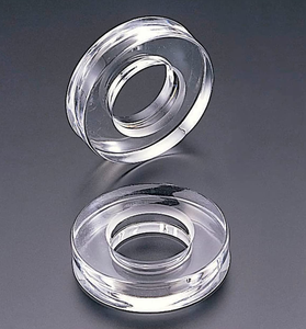 Anneaux de serviette en acrylique, forme ronde, design moderne pour la décoration de table de mariage, accessoire à prix abordable - Product Image 6