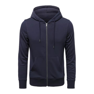 Sudadera con Capucha para Hombre de Alta Calidad, Hecha a Medida, 100% Algodón, Transpirable, con Cierre, OEM/ODM, Sudadera Informal Personalizable para Invierno - Product Image 2