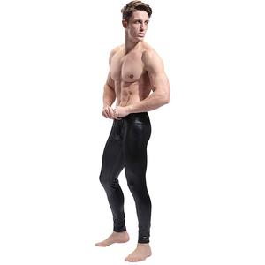 Pantalones de Cuero para Hombre de Primera Calidad, Personalizables al por Mayor, Ligeros, con Diseño de Cintura Alta, para Uso Casual, 2026 - Product Image 4