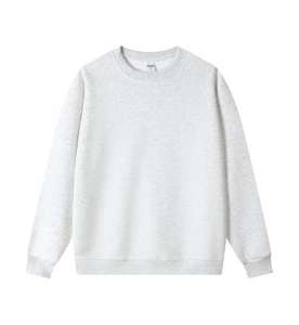 เสื้อสเวตเชิ้ตคอกลมสีแดงสำหรับผู้ชาย ทรงปกติ ถักแบบพูลโอเวอร์ สไตล์ลำลอง ใส่ได้ในฤดูใบไม้ร่วง สีพื้น แขนยาว - Product Image 5