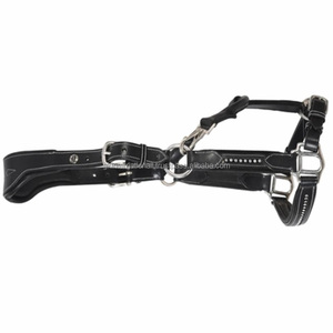 Harnais d'équitation de qualité exportée couleur différente licou en cuir véritable pour l'équitation équestre - Product Image 1