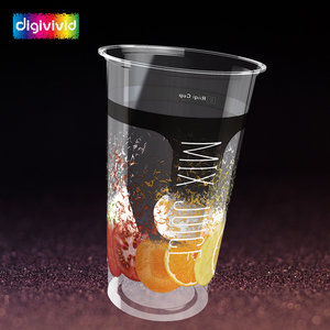 Meilleur gobelet en plastique personnalisé à faible MOQ, impression rapide et colorée, diamètre 90 mm, 500 ml - Product Image 5