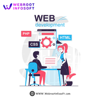 Conception personnalisée, prix le plus bas, meilleure entreprise Webroot Infosoft, expert en développement, conception personnalisée d'applications Web, plus de 7 ans d'expérience.
