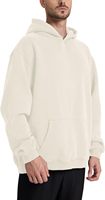 Sweat à capuche pour homme grande taille, surdimensionné 3XL 4XL 5XL, en molleton épais tricoté 100% coton, doublure écologique, chaud, décontracté pour l'hiver