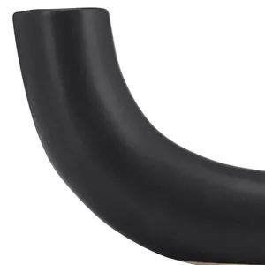 Vase à fleurs en métal doré contemporain fait main, support haut de gamme pour arrangements floraux, pour architectes, designers d'intérieur, luxe - Product Image 3