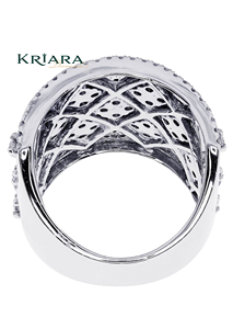 Anillo Unisex de Plata 925 con Diamante Redondo de Corte Brillante Cultivado en Laboratorio, Color D, Joyería de Lujo para Boda - Product Image 3