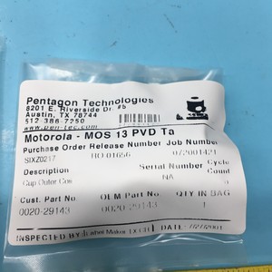 2 AMAT 0020-29143 CUP OUTER, RIGID COIL SUPPORT - Equipo y piezas de semiconductores de confianza de Trusted Global Legacy - Product Image 4
