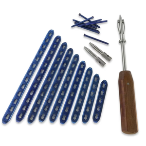 Premium Quality 2.7mm Safety Locking Small Straight Plates 5Hole 13Holes <b>Screw</b> 70Pcs <b>Set</b> Bone Fracture Orthopedic Implants - Product Image 1