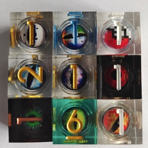 <span class=keywords><strong>Juego</strong></span> de Dados Personalizados para D&D con Núcleo Líquido Ojo de Dragón, Bordes Afilados, Hechos a Mano, para el <span class=keywords><strong>Juego</strong></span> de Mesa Dungeons and Dragons - Product Image 1