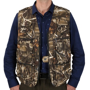 Chaleco táctico ajustable con Estampado de jungla para hombre, ropa impermeable para caza al aire libre - Product Image 2