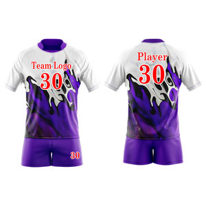 Nuevo Estilo de Ropa Masculina, Jersey de Rugby con Diseño Personalizado, Jersey de Rugby Profesional Personalizado del Equipo Nacional en Venta - Product Image 5