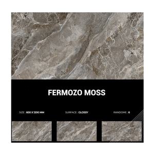 Azulejos de porcelana vitrificada de diseño moderno para sala de estar, azulejos de cerámica de porcelana con alto brillo, 600x1200 mm, azulejos de porcelana para piso - Product Image 3