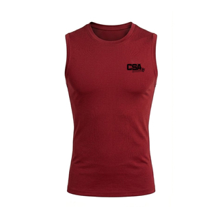 Hot Pick Sleeveless <b>Compression</b> <b>Shirt</b> <b>Men</b> Lightweight Breathable Fit For Sports Activities And Casual Use - Product Image 4