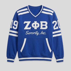 Sudadera con capucha de parafernalia bordada de hermandad de mujeres Zeta Phi Beta griega personalizada - Product Image 5