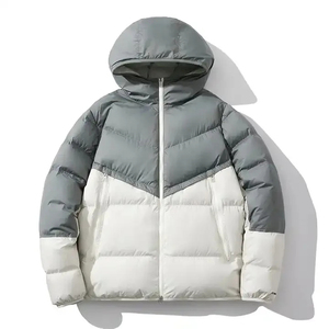 New Arrival <b>Winter</b> Long Sleeve Puffer Men <b>Jacket</b> With Customized logo Printed Wholesale Puffer <b>Jacket</b> for Men - Product Image 1