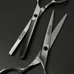 Professional Salon Hair Cutting Thinning <b>Scissors</b> Set Top Selling Beauty Barber Stainless Steel Made Sharp Blade Tip <b>Scissors</b> - Product Image 4