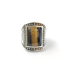 Mens <b>Tiger</b> <b>Eye</b> Fashion <b>Ring</b> 9.9 Grams - Product Image 1