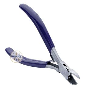 Alicates de Corte Lateral de Precisión Ligeros de Acero Inoxidable Luminex Impex con Mango de Agarre Morado para Joyería y Manualidades - Product Image 5