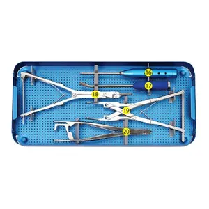 Orthopedic Surgical Instruments Spine pedicle screw instrument set for spinal surgery high quality stainless steel instruments