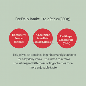 แท่งเจลลี่บำรุงผิวหน้าสูตรคอลลาเจนจากลิงกอนเบอร์รี่เกาหลี เพื่อผิวเปล่งประกายสวยอย่างเป็นธรรมชาติทุกวัน - Product Image 6